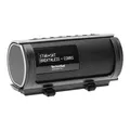 Produktbild: TechniSat DIGITRADIO Bike 1 – DAB+ Fahrrad Radio (DAB, UKW, IP65 wasserabweisendes Gehäuse, OLED-Display, Bluetooth-Audiostreaming, Universalhalterung für Lenker/Rahmen, Akku, 2 Watt) schwarz/silber