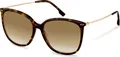 Produktbild: Rodenstock R3343 C127 havana, gold 58/16/145 Damen Sonnenbrillen