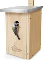 Produktbild: WILDLIFE HOME Nistkasten Meisen mit Metalldach aus verschraubtem Massiv-Holz