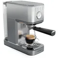 Produktbild: Klarstein - SteelPresso Slim Siebträgermaschine – 20 Bar, 1350W, 1,2L Wassertank, Dampfdüse, Edelstahlgehäuse, Kompakt, Einfache Bedienung, Leichte