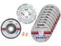 Produktbild: KWB Trennscheiben-Set, 712042, 125 mm, 10 Stück