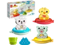 Produktbild: LEGO DUPLO 10965 Badewannenspaß: Schwimmender Tierzug Bausatz, Mehrfarbig