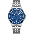Produktbild: SWISS MILITARY HANOWA Herrenuhr Quarzuhr silber / blau onesize Herren 42 mm SMWGH0006701, SMWGH0006702, SMWGH0006703, SMWGH0006704