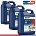 Produktbild: EuroLub 3x 5 l HLP ISO-VG 46 Hydrauliköl DIN 51 524 Teil 2 Hydraulik-Flüssigkeit