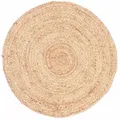 Produktbild: Runder Teppich aus Jute geflochten Abril 80cm