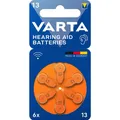 Produktbild: Varta Hörgerätebatterien Typ 13 1.45V (6-Pack) (6 Stk., 13, 310 mAh) (24606101416)