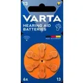 Produktbild: VARTA 13 Hörgeräte Batterie 6-er Blister