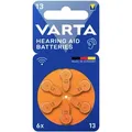 Produktbild: Varta - Knopfzelle Za 13 1.4 V 6 St. Zink-luft Hearing Aid Pr48