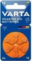 Produktbild: VARTA Hörgerätebatterien VARTA Hearing Aid Battery 13 6 Stück, 6 Stk
