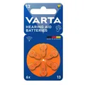 Produktbild: VARTA Hörgerätebatterien Zinc Air Hearing Aid 13 PR48 1,45V 6er Blister