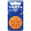 Produktbild: Varta Knopfzelle ZA 13 1.4 V 6 St.  Zink-Luft Hearing Aid PR48