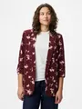Produktbild: pieces Blusenblazer PCBOSELLA 3/4 PRINTED BLAZER NOOS mit 3/4 Ärmel