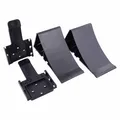 Produktbild: 2x Tripus Anhänger Keile Unterlegkeile Bremskeile Hemmschuhe Schwarz Auto Keil