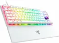 Produktbild: Razer Huntsman V3 Pro Tenkeyless Kabelgebundene Gaming-Tastatur, Weiß, US-Layout