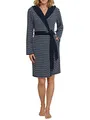 Produktbild: Schiesser Damen Bademantel, 95cm Bademantel, Blau (Nachtblau 804), 36