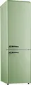 Produktbild: SCHOEPF Retro Kühl- Gefrierkombination / RKG265SG / Grün / 249L / Retro Kühlschrank mit Gefrierfach / mint-grün
