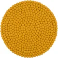 Produktbild: myfelt Stuhlkissen Filzkugel Sitzauflage ⌀ 36 cm, rund, schmutzabweisend, 100% reine Schurwolle