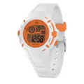 Produktbild: ICE-WATCH - Ice Digit Explorer White orange - Weiße Jungenuhr mit Silikonarmband - 024002 (Small)