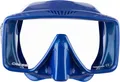 Produktbild: CRESSI SF1 Mask Blue - Erwachsene Rahmenlose Tauch und Schnorchelmaske im Quadrat Design, Blau, Einheitsgröße