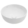 Produktbild: Villeroy & Boch Aufsatzwaschtisch Artis rund - modernes Aufsatzwaschbecken mit CeramicPlus - Waschschale aus robusten und langlebigen Keramik, alpinweiß