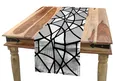Produktbild: Abakuhaus, Schwarz-Weiss Tischläufer, 40 cm x 180 cm