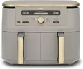 Produktbild: Ninja Dual Zone Digital Airfryer 9,5L 2 Schubladen 6in1 Stone Gold DZ400EUSTGD