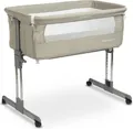 Produktbild: CARETERO Beistellbett Baby Babybett ab 6 Monaten bis 9 kg - Matratze - Grau