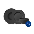 Produktbild: Villeroy & Boch Manufacture Rock Starter-Set 6-teilig schwarz Schiefer-Optik