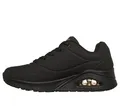 Produktbild: Skechers Damen UNO Stand On Air Turnschuhe, Black Durabuck/Mesh, 41 EU Weit