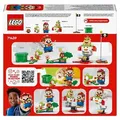 Produktbild: Lego 71439 Super Mario Abenteuer mit dem interaktiven Mario, Set mit Junior-Clown-Kutsche, Spielzeug-Yoshi, Nintendo Geschenk für Jungen, Mädchen und Gamer ab 6 Jahren