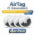 Produktbild: 4 * ✅ Apple AirTag NEU ✅ lautlos | Anti-Diebstahl | no Speaker | Stumm - Händler