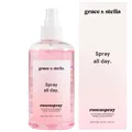 Produktbild: Grace & Stella Rosenwasser Spray, Preisgekröntes Rosenwasser Gesichtswasser, Hautberuhigendes Rosenwasser Spray Gesicht, Rose Water Toner, Reines Rosenwasser, Vegane Skincare Toner Gesicht [240 ml]