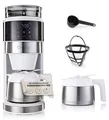 Produktbild: Barista Filterkaffeemaschine mit verstellbarem Mahlwerk (Pro Design) | Warmhalte