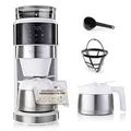 Produktbild: Barista Kaffeemaschine mit digitalem TouchDisplay 800W weiß mit Mahlwerk + Is...