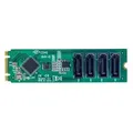 Produktbild: Adap StarTech 4-Port M.2 to SATA Adapter Card