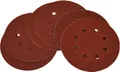 Produktbild: GÜDE Schleifpapier Set 6 Stk 125mm Schleifscheiben Tellerschleifer Klett