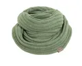Produktbild: Knit Factory Strickschal Nica Loop Schal Sage Green One Size Gestreift, (Set, 1-St. Spar-Set), Schal Damen Herren set loop tücher schals winter Strick Mode herbst
