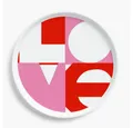 Produktbild: PPD Frühstücksteller Love Graphic Trend Plate 15