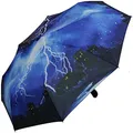 Produktbild: iX-brella Regenschirm Thunderstorm - Taschenschirm Auf-Zu-Automatik