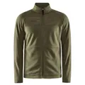 Produktbild: Craft ADV Explore Fleece Midlayer Herren L | Rift | Fleecejacke Herren aus recyceltem Polyester | Seitentaschen & Brusttaschen mit Reißverschluss | Pullover für Herren zum Wandern und Skifahren