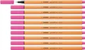 Produktbild: STABILO - Fineliner - point 88-10er Pack - Neonfarbe, leuchtfarbenrosa