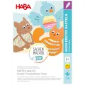 Produktbild: HABA Sachenmacher Erstes Malen & Kritzeln – Fensterbilder Tiere Bastelset für Kinder ab 3 Jahren, Komplettset mit Transparentpapier & Wackelaugen - 2014591
