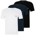Produktbild: BOSS Unterziehshirt Classic T-Shirt (3-St) mit fein geripptem V-Ausschnitt bunt L