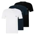 Produktbild: BOSS Herren Classic T-Shirts Kurzarm Shirts Pure Cotton V-Neck 3er Pack, Farbe:Mehrfarbig, Artikel:-984 Navy/White/Black, Größe:L
