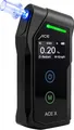 Produktbild: ACE X Alkoholtester - Alkotester mit 99,1% Genauigkeit laut TU Wien - elektrochemisch & polizeigenau - Profi-Alkoholmessgerät