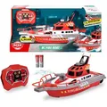 Produktbild: Dickie-Toys 201107000 RC Fire Boat RTR, ferngesteuert, mit Akku und Wasserspritzfunktion