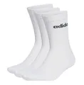 Produktbild: adidas Performance adidas Sportsocken Linear Crew Cushioned (Baumwolle, durchgehend gepolstert) weiss - 3 Paar