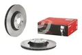 Produktbild: 2x BREMBO Bremsscheibe 09.C391.21 für MAZDA FIAT ABARTH