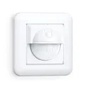 Produktbild: Steinel Bewegungsmelder IR 180 UP easy, Unterputz Wandschalter, 180° Sensorschalter, LED geeignet, 2- und 3-Draht Montage || 220-240V || 50/60Hz || Max 200W, Weiß