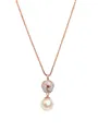 Produktbild: Esprit Collection Collier Pelia Rose Silber Rotgold 42cm - ELNL92745B420, Kugelanhänger, Zirkonia